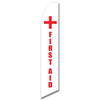 First Aid Feather Flag