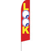 Look Feather Flag