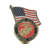 Marine / U.S. flag lapel pin 
