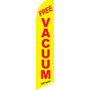 Yellow Free Vacuum Feather Flag