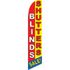 Shutters & Blinds Feather Flag