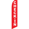 Check In Feather Flag