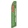 Quiznos Sub - Green - Feather Flag
