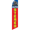 Auto Stereo Feather Flag