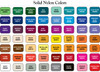 Solid Color Auto Dealer Car Flags 12 count