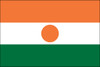 Niger - 4" x 6" Miniature Stick Flags