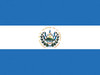 El Salvador - 4" x 6" Miniature Stick Flags