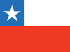 Chile - 4" x 6" Miniature Stick Flags
