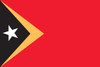 East Timor - 4" x 6" Miniature Stick Flag