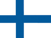 Finland - 4" x 6" Miniature Stick Flag