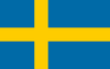 Sweden - 4" x 6" Miniature Stick Flags