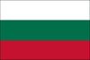 Bulgaria - 4" x 6" Minature Stick Flags