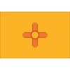 New Mexico - 4" x 6" Miniature Stick Flags