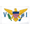 Virgin Islands - 4" x 6" Miniature Stick Flags 