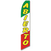 Abierto Feather Flag