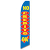 No Credito Ok Feather Flag