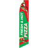 Fresh & Hot Pizza - Feather Flag