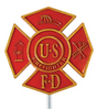 FireFighter Grave Marker