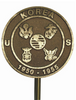 Korean War Grave Marker---Cast Bronze