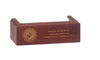 Flag Case Pedestal - Cherry