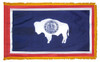 Wyoming Fringed Flag