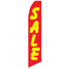 Sale Feather Flag Yellow on Red