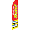 Mattress Sale Feather Flag (Yellow Red)