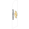 Chevrolet Dealership Feather Flag White