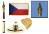 Czech Republic Fringed Lobby Set