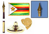 Zimbabwe Fringed Lobby Set