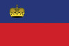 Liechtenstein - 4" x 6" Miniature Stick Flags 