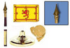 Scotland (Royal Banner) Fringed Lobby Set