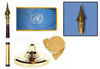 United Nations Fringed Lobby Set 
