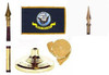 US Navy Fringed Lobby Set