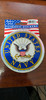 Navy Circular Decal