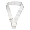 White Web Single Strap Carrying Belt