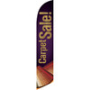Carpet Sale (Brown Background) Semi Custom Feather Flag Kit