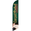 Carpet Sale (Green Background) Semi Custom Feather Flag Kit