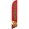 Gyros (green letters) Semi Custom Feather Flag Kit