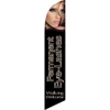 Permanent Eye-Lashes (black background) Semi Custom Feather Flag Kit