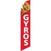 Gyros (white letters) Semi Custom Feather Flag Kit