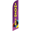 Shaved Ice (purple background) Semi Custom Feather Flag Kit