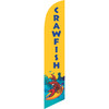 Crawfish (yellow background) Semi Custom Feather Flag Kit