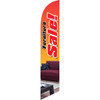 Furniture Sale (red and orange background) Semi Custom Feather Flag Kit