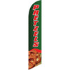 Pretzels (green background) Semi Custom Feather Flag Kit