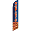 Pretzels (blue background) Semi Custom Feather Flag Kit
