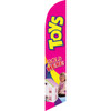 Toys (magenta background) Semi Custom Feather Flag Kit