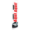 Compre Aqui Pague Aqui! (white background) Semi Custom Feather Flag Kit