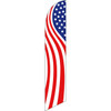 American Flag (swirls) Semi Custom Feather Flag Kit