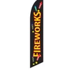 FIREWORKS Feather Flag